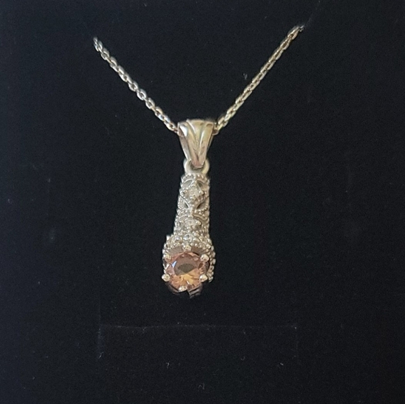 925 Sterling Silver Turkish Zultanite Wedding Necklace Jewelry for Women,NEW, - Picture 5 of 9